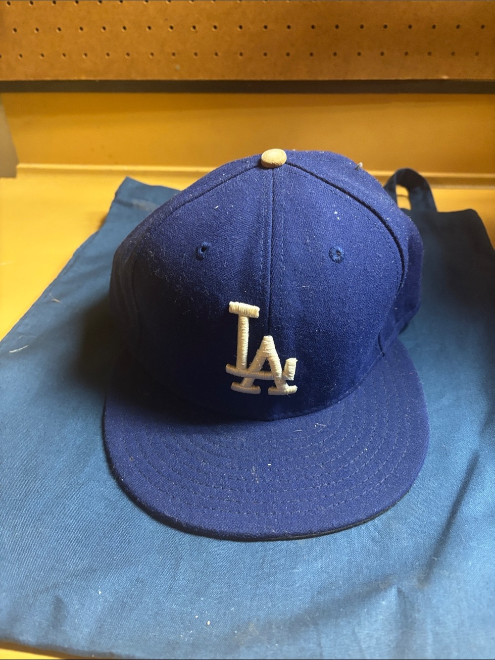 New Era Los Angeles Dodgers Royal Blue Snapback with White LA Logo